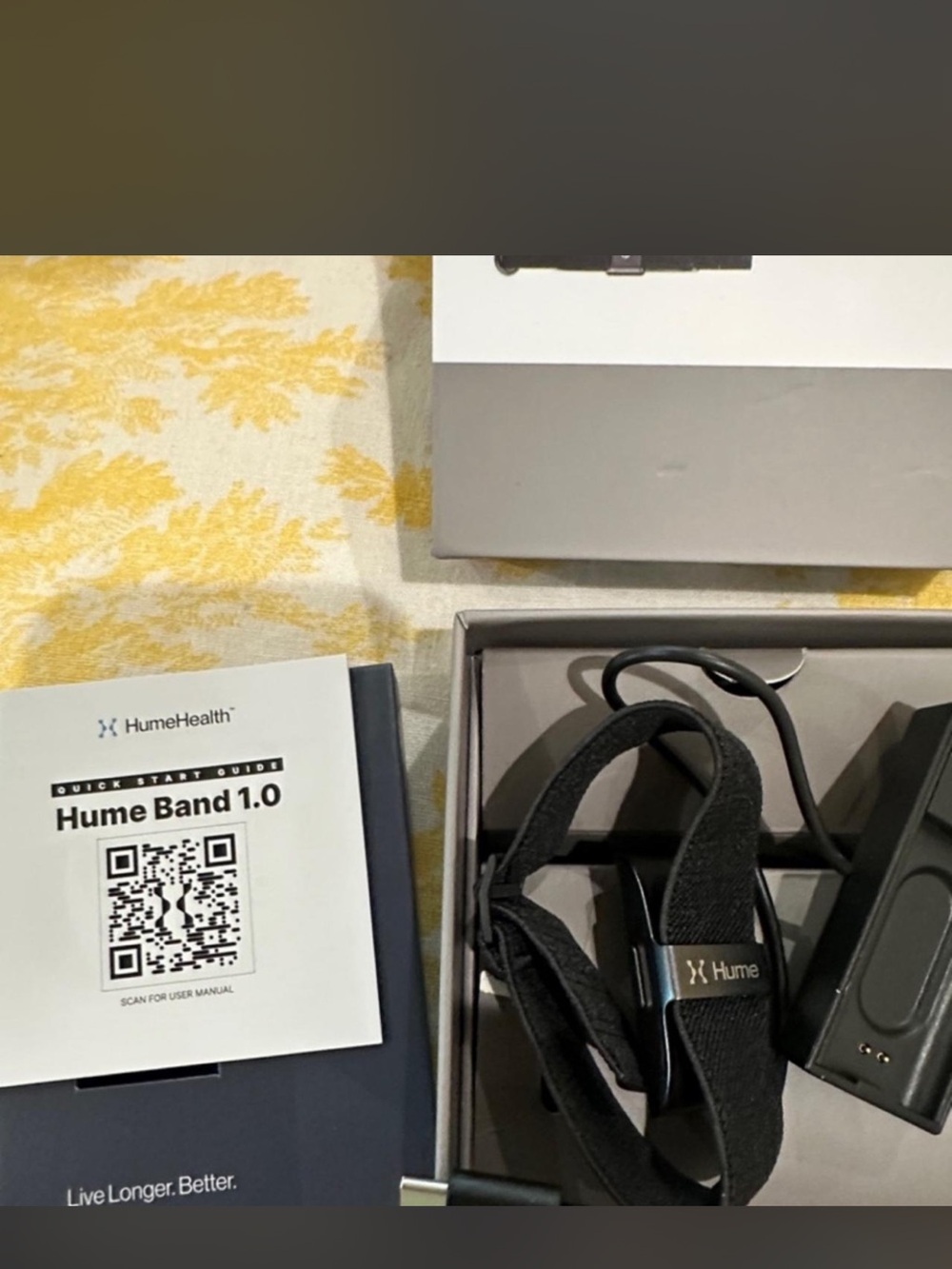 Hume Band 1.0 Black Wearable Sensor Band